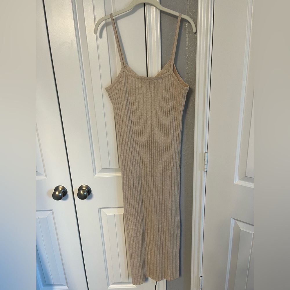 Universal Thread Ribbed Knit Spaghetti Strap Midi… - image 6